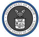 Logo of the Deparement of Labor