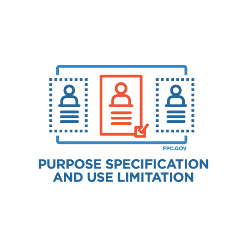 Purpose Specification and Use Limitation Color Icon