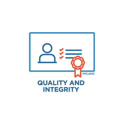 Quaity and Integrity Color Icon